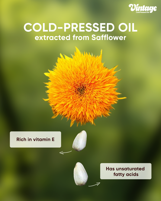 Safflower Cold Pressed Oil
