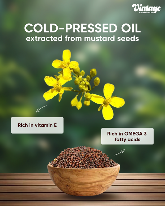 mustard cold pressed oil benefits