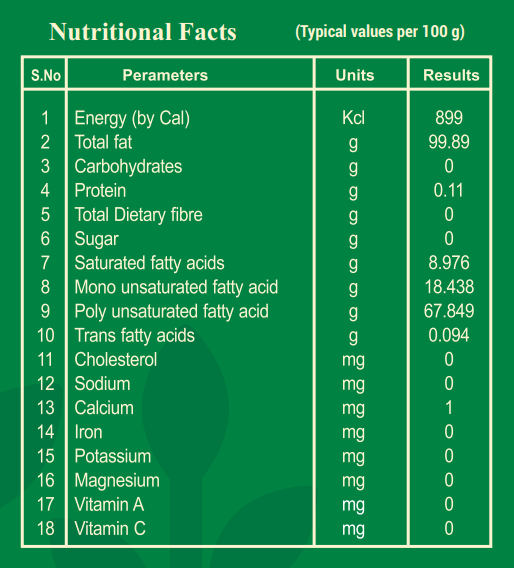 Sesame Cold Pressed Oil